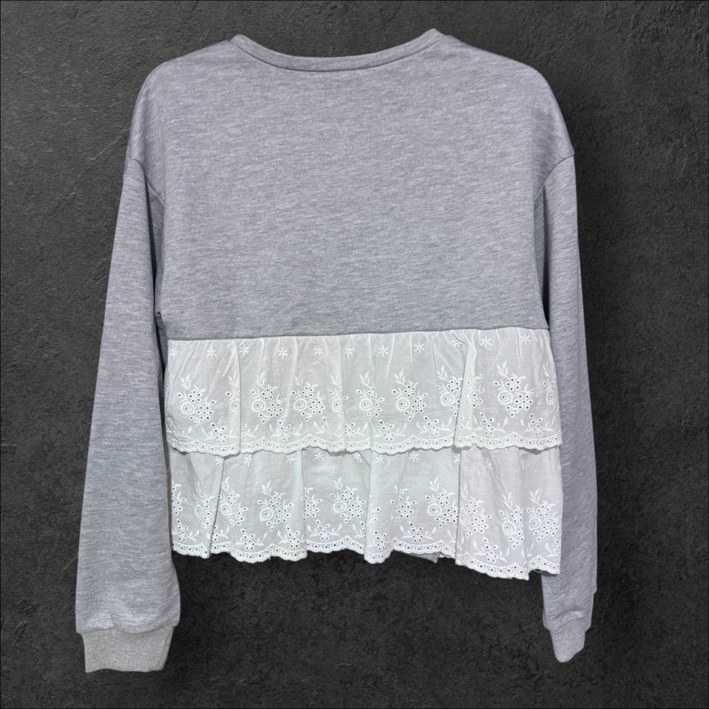 After Market NEW Sweatshirt w/White Ruffles